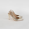 The Seller Metallic Pointed Slingback