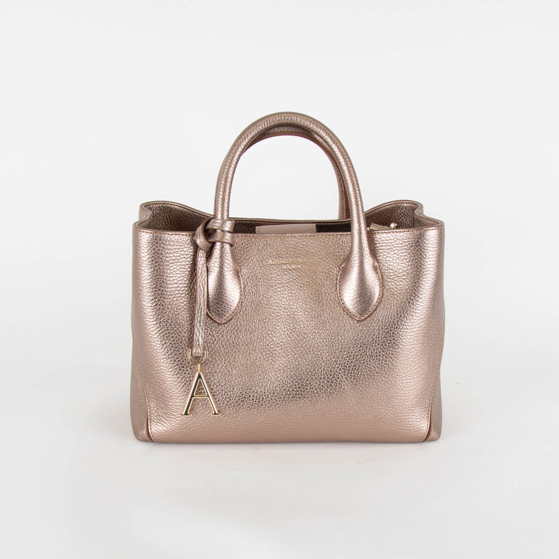 Aspinal of London Bronze Top Handle Tote Bag