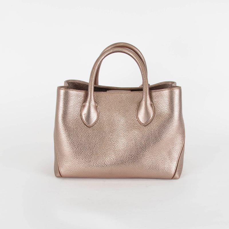 Aspinal of London Bronze Top Handle Tote Bag