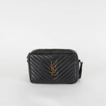 Yves Saint Laurent Black Lou Camera Bag