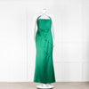 16Arlington Forest Green Esteli Corset Midi Dress