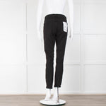 Frame Black High Waist Skinny Jeans