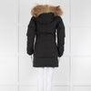 Canada Goose Black Fur Trim Puffer Jacket