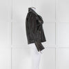 Victoria Victoria Beckham Black Leather Biker Jacket