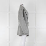 Acne Studios Grey Wool Double Faced Belted Jacket