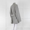 Acne Studios Grey Wool Double Faced Belted Jacket