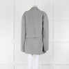 Acne Studios Grey Wool Double Faced Belted Jacket