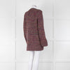 Chloe Purple Multi Cashmere Mix Cardigan