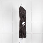 Rails Maple Diffused Black Cheetah Shift Dress