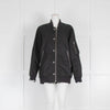 Acne Studios Black Nylon Bomber Jacket