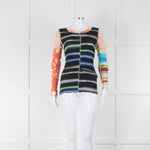 Diesel Multi Colour Tessor Maglietta Long Sleeve Top