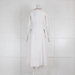 Staud Bait White/Whiskey Dress