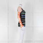 Diesel Multi Colour Tessor Maglietta Long Sleeve Top