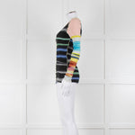 Diesel Multi Colour Tessor Maglietta Long Sleeve Top