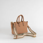 Anya Hindmarch Beige Micro Leather Crossbody Bag