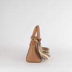 Anya Hindmarch Beige Micro Leather Crossbody Bag