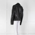 All Saints Black Sora Biker Jacket