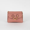 JW Anderson Dusty Pink Leather Pierce Crossbody Bag