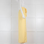 Echo Yellow and White Stripe Wraparound Trousers