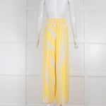 Echo Yellow and White Stripe Wraparound Trousers