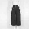 Sid Neigum Black With White Speckles Wide Leg Trousers