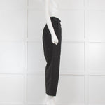 Sid Neigum Black With White Speckles Wide Leg Trousers