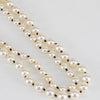 Chanel Pearl Double Stranded CC Long Necklace