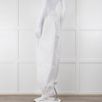 Wardrobe NYC White Parachute Pants with Adjustable Cuffs