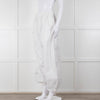 Wardrobe NYC White Parachute Pants with Adjustable Cuffs