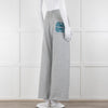 Never Fully Dressed Grey Wide Leg Graphic Joggers