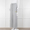 Never Fully Dressed Grey Wide Leg Graphic Joggers