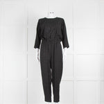 Paul Smith Black On Black Polka Dot Jumpsuit