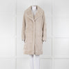 Rino & Pelle Grey Faux Fur Long Coat