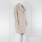 Rino & Pelle Grey Faux Fur Long Coat