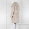 Rino & Pelle Grey Faux Fur Long Coat