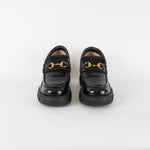 Gucci Black Magnum Calf Samoa Loafers