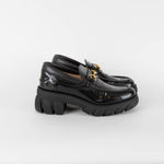 Gucci Black Magnum Calf Samoa Loafers