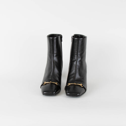 Russell & Bromley Ziggy Black Leather Snaffle Boots