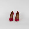 Aquazzura Red Satin Heeled Shoes