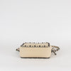 Valentino Ivory Leather Rockstud Crossbody Bag