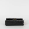 Chanel Black Small Caviar Leather Gold Hardwear Double Flap