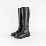 Tod's Black Studded Knee High Boots