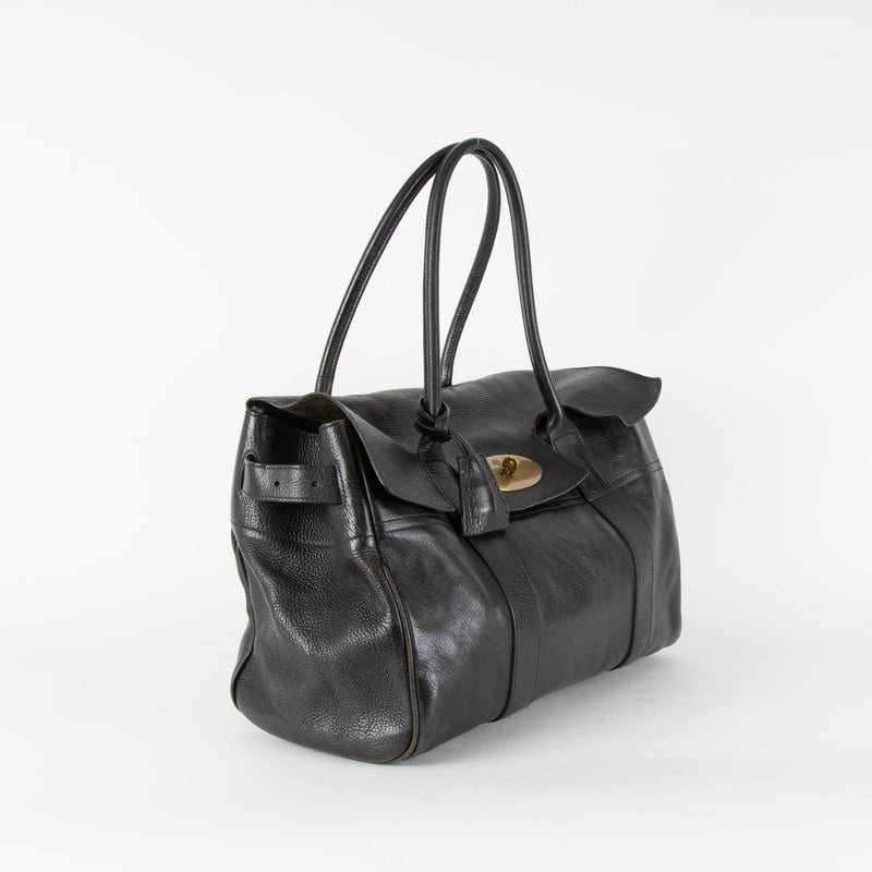 Mulberry Black Leather Bayswater Bag