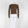 Hayley Menzies Brown Black Animal Print Jumper