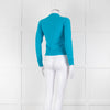 Prada Turquoise Cashmere Slim Fit Cardigan