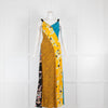 DVF Multi Coloured Patterned Sleeveless Dress