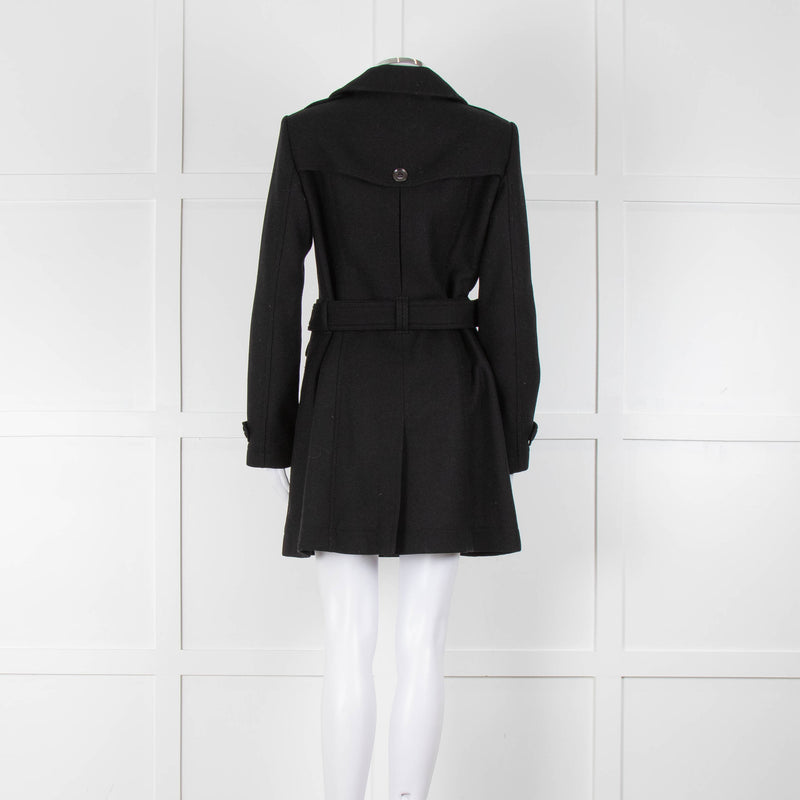 Burberry Brit Black Wool Coat