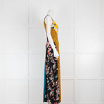 DVF Multi Coloured Patterned Sleeveless Dress