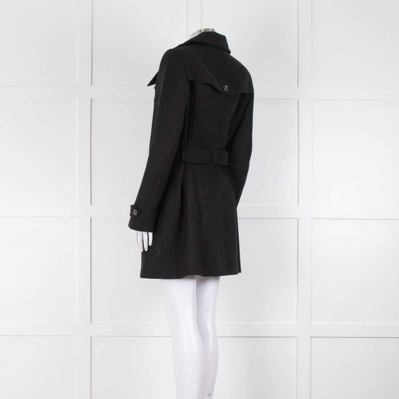 Burberry Brit Black Wool Coat