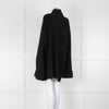 Raey Merino and Cashmere Mix Black Rib Knit Jumper